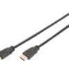 DIGITUS HDMI High Speed mit Ethernet Anschlusskabel 4k 1.0m Die DIGITUS Patchkabel wurden speziell entwickelt um allen Ansprüchen in den verschiedenen Anwendungsbereichen in vollem Umfang gerecht zu werden. Jedes Kabel ist mit einer angespritzten Knickschutztülle mit Zugentlastung ausgestattet. Außerdem besitzt die Tülle einen Rasthebelschutz, welcher das Verhaken der Kabel sowie das Abbrechen des Rasthebels vom Stecker verhindert.