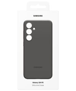 Samsung Silicone Case für Galaxy S24 FE, black Samsung Silicone Case für Galaxy S24 FE, black – Bild 5
