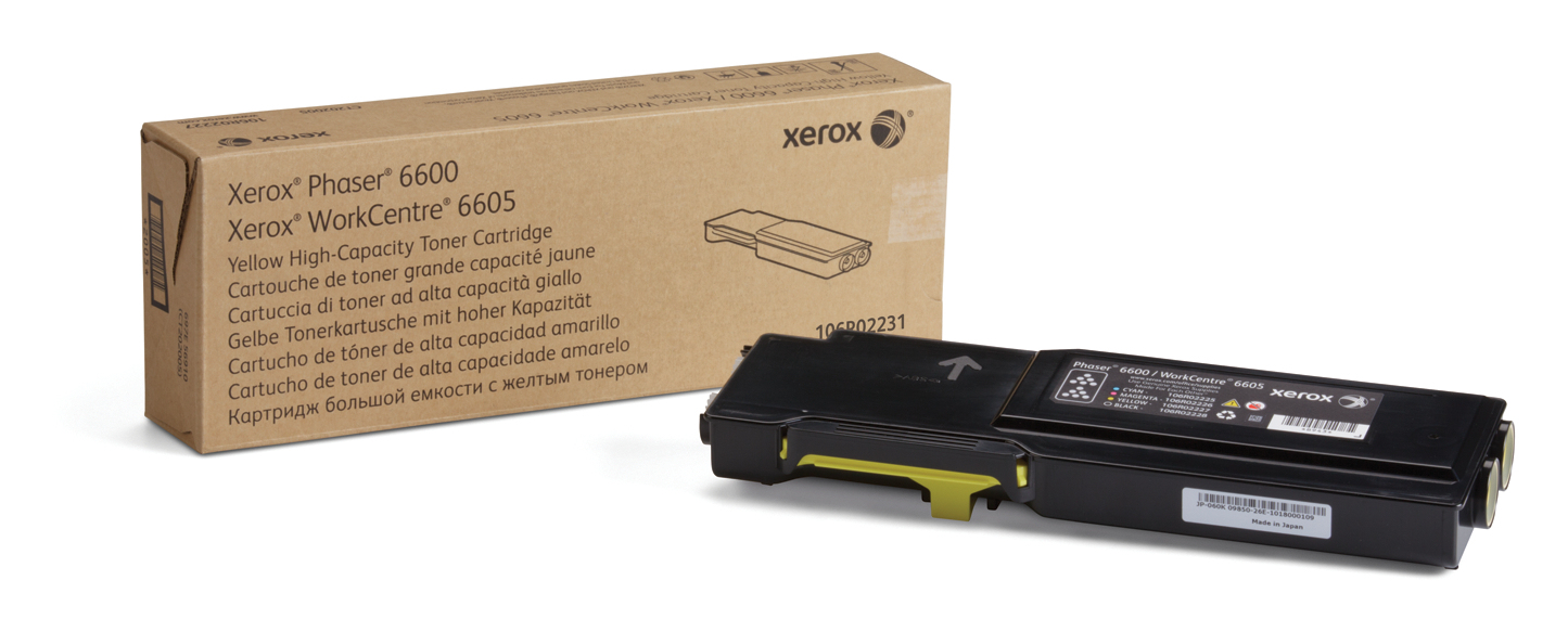 XEROX Toner gelb 106R02231 (ca. 6.000 Seiten) XEROX Toner gelb 106R02231 (ca. 6.000 Seiten)