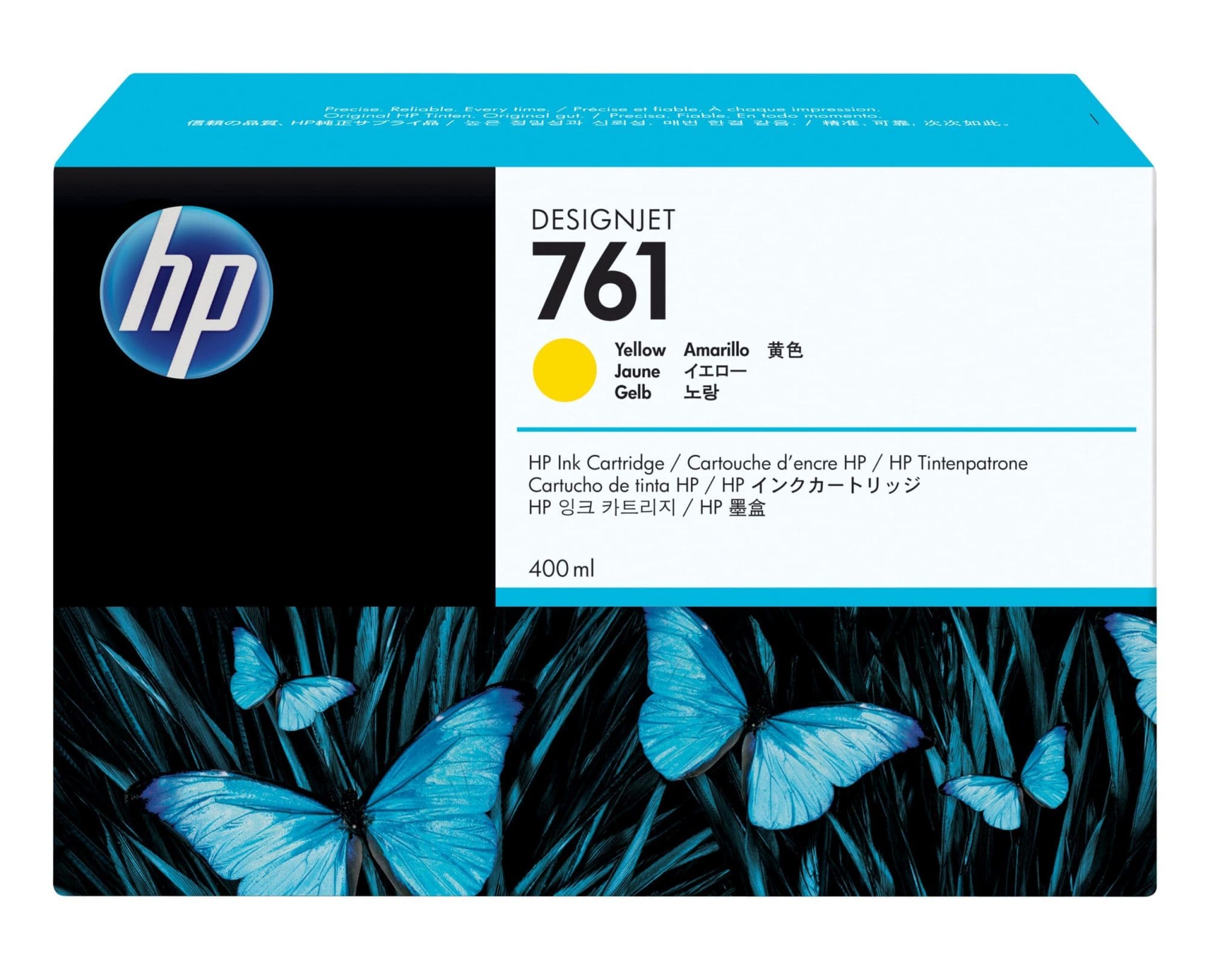 HP 761 Gelb DesignJet Druckerpatrone, 400 ml HP 761 Gelb DesignJet Druckerpatrone, 400 ml